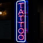 Tattoo neon signage